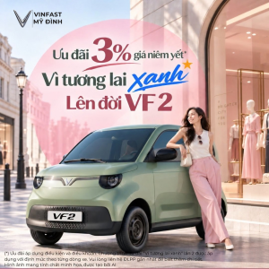 VinFast VF 2 ưu đãi 3%