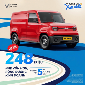 VinFast EC Van ưu đãi 12,4 triệu