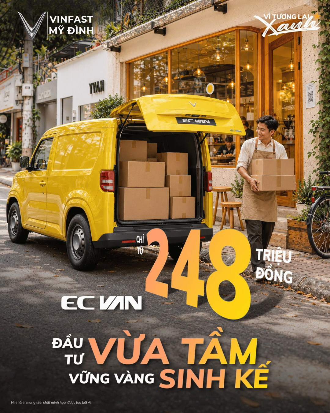 VinFast EC Van 248 triệu